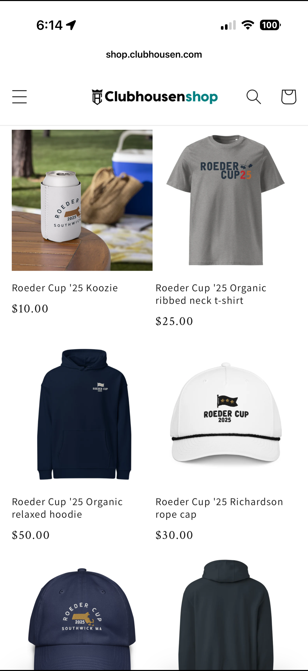 Upload a logo. We’ll build your merch tent. 5